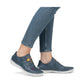 Rieker Shoe- Casual Flat Shoe BLUE 52528-14