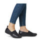 Rieker Shoe-Flat Simple Work Shoe BLACK L1790-00