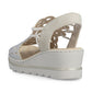 Rieker Smart Wedge Sandal 67465-62 BEIGE