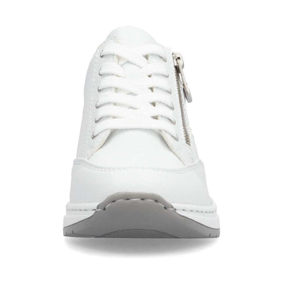 Rieker Trainer N4322-80 Smart Wide Fitting Wedge Trainer WHITE N4322-80
