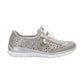 Rieker Trainer Style Slip On Shoe L32p6-90 LIGHT GOLD
