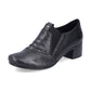 Rieker Trouser Shoe in leather 41657-00 BLACK