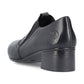 Rieker Trouser Shoe in leather 41657-00 BLACK