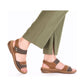 Rieker V2860 CHOCOLATE Touch Fastening Sandal V2860-24