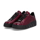 Rieker W2601 RED Patent Leather Low Top Sneakers W2601-35
