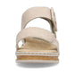 Rieker Wedge Sandal 62950-62 NUDE
