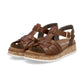 Rieker Wedge Sandal W0853-24 BROWN
