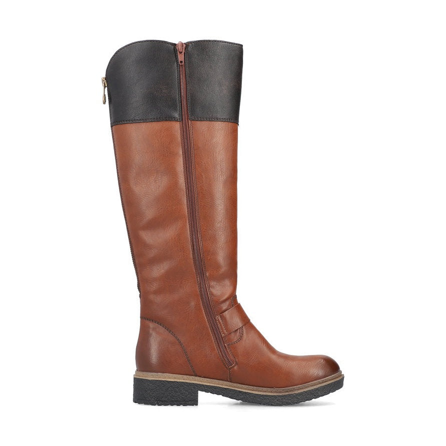 Rieker Z5092 MUSCAT Long Leg Water Resistant Riding Style Boot Z5092-24
