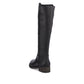 Rieker Z9591-01 Black Riding Style long leg Boots