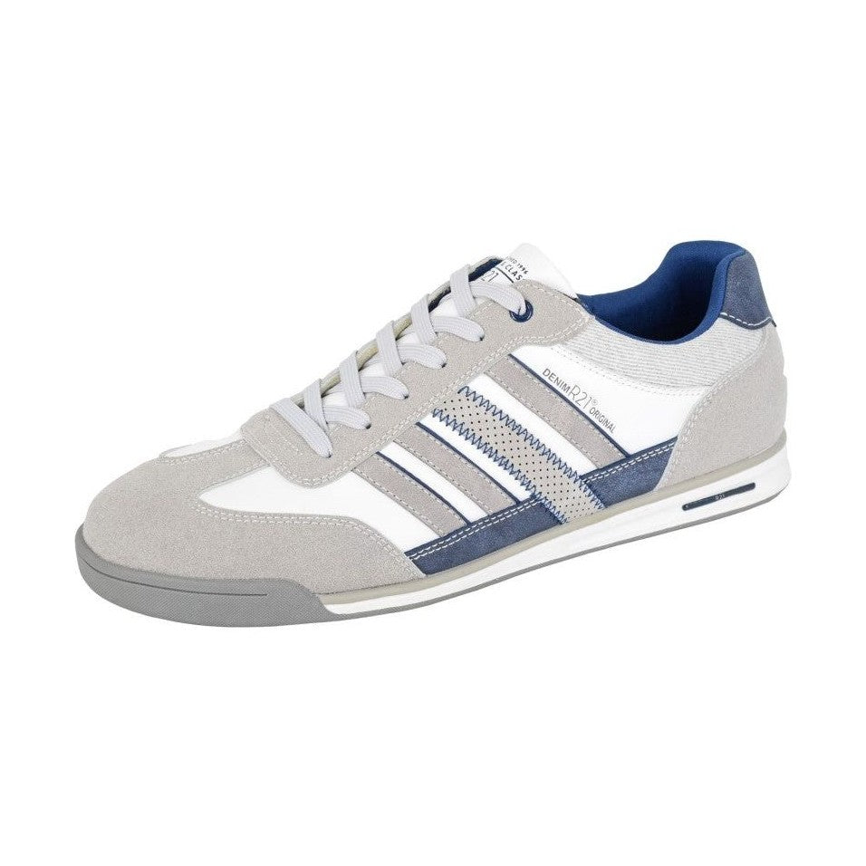 Route 21 M540 WHITE Memory Foam Casual Shoe