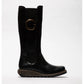 Fly London Soif BLACK Quality Leather Long Boot