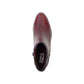 Regardez le Ciel Sonia 137 SANGRIA Soft Leather Zip Ankle Boot