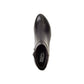 Regardez le ceil Stefany 379 BLACK soft leather zip ankle boot