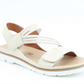 Heavenly Feet Annika Beige Touch Fastening Sports Sandal