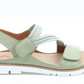 Heavenly Feet Annika Olive Vegan Friendly Comfort Sandal