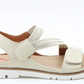 Heavenly Feet Annika Beige Touch Fastening Sports Sandal
