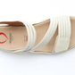 Heavenly Feet Annika Beige Touch Fastening Sports Sandal