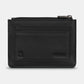 Shakespeare Bookworm Zip Top Leather Purse BLACK Y1321 LBR WS 1