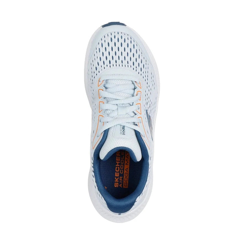 Skechers GO RUN Consistent 2.0 Mile Marker 405046 LIGHT BLUE Lace Up Trainer