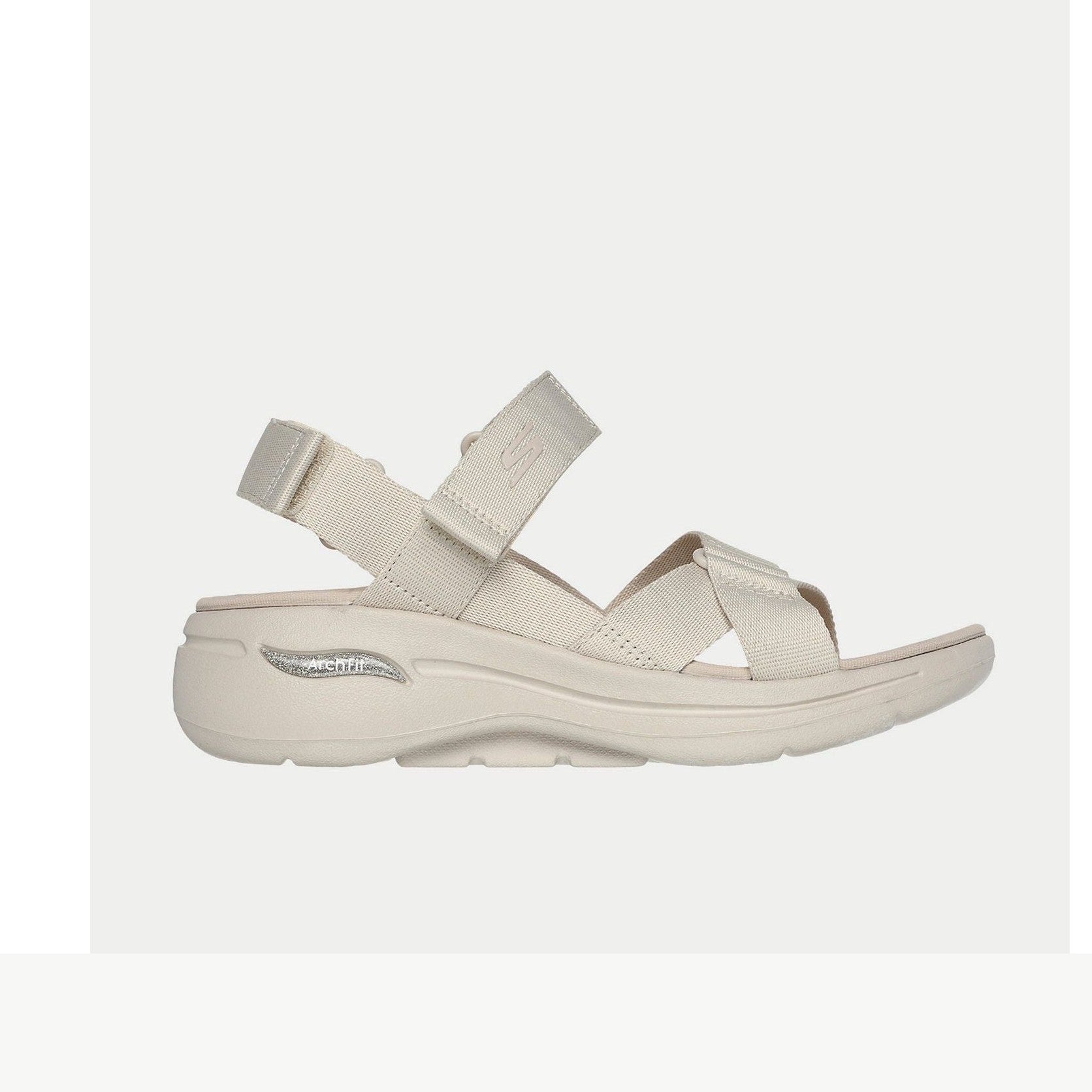 Skechers GO WALK Arch Fit Sandal 140808 NAT NATURAL