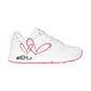 Skechers Goldcrown 177924 WHITE PINK Twin Hearts Trainer 177924WRPK