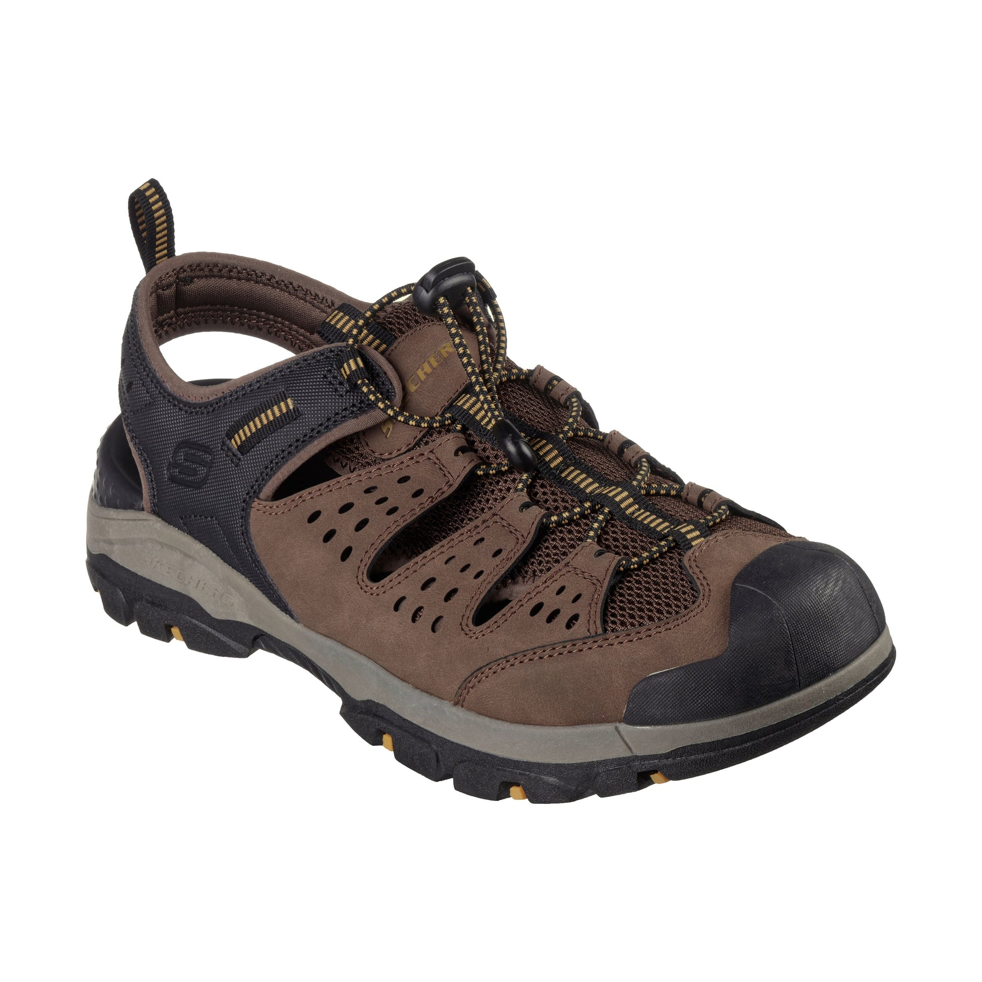 Skechers Men's Fisherman's Sandal 205113BRBK BROWN Relaxed Fit®: Tresmen - Menard