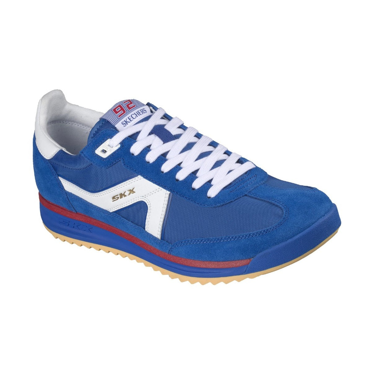 Skechers Men's Retro Trainer Shoe 254220BLMT BLUE