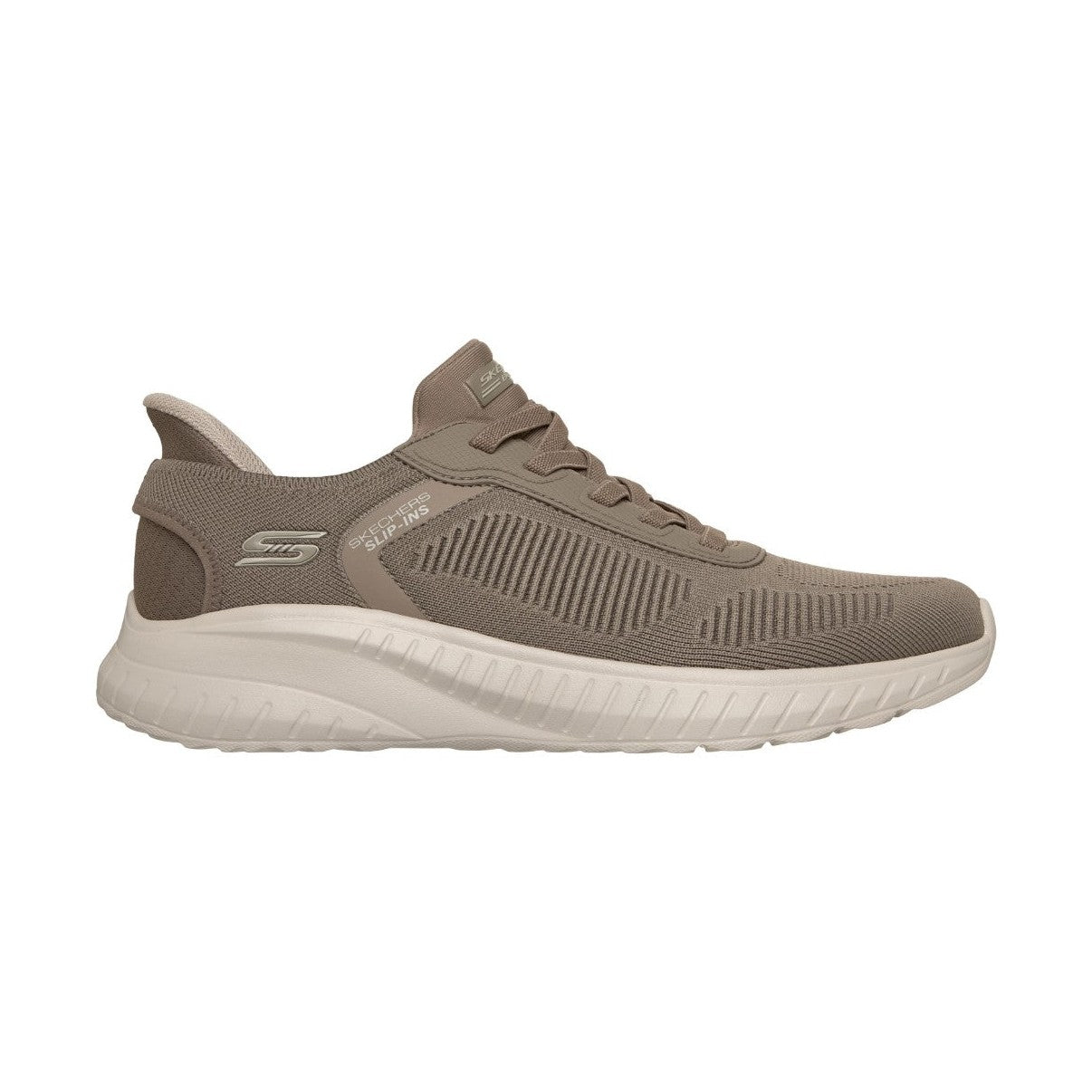 Skechers Men's Slip-In Trainer Shoe 118312DKTP TAUPE