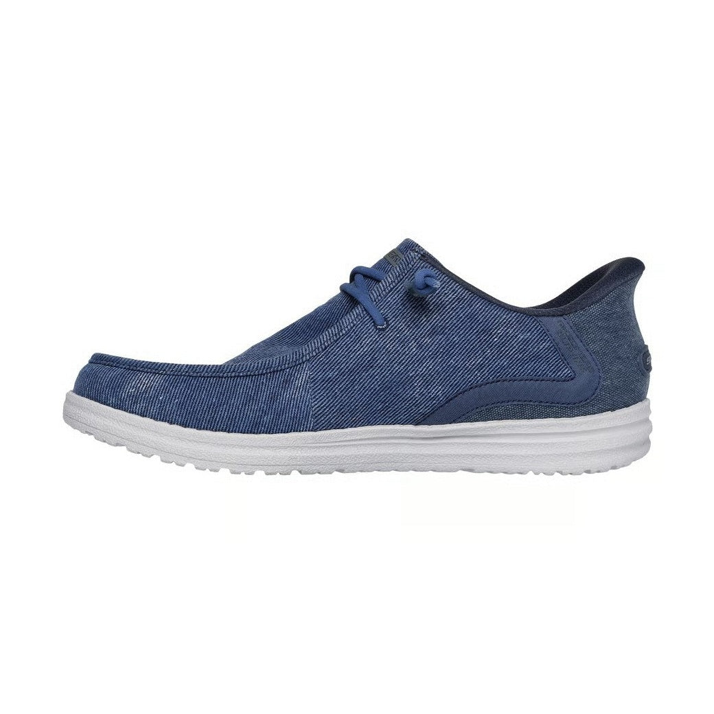 Skechers Men's Slip-Ins Casual Canvas Shoe 210959DEN DENIM BLUE