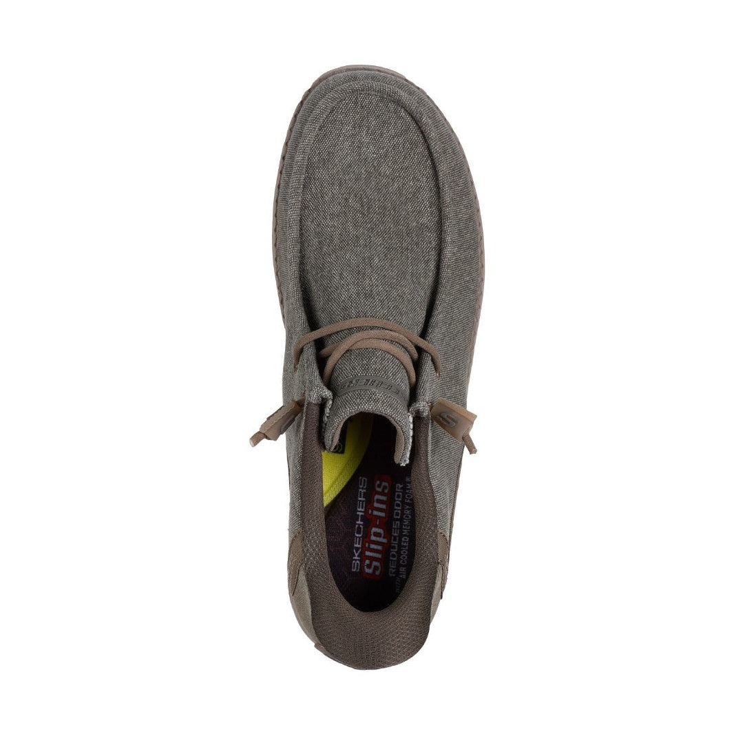 Skechers Men's Slip-Ins Casual Canvas Shoe 210959KHK KHAKI