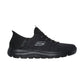 Skechers Mens Summits Key Pace 232469-BBK Black Slip On Shoe