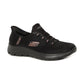 Skechers Slip Ins 150128BKGD Black Dressy Trainer