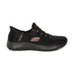 Skechers Slip Ins 150128BKGD Black Dressy Trainer