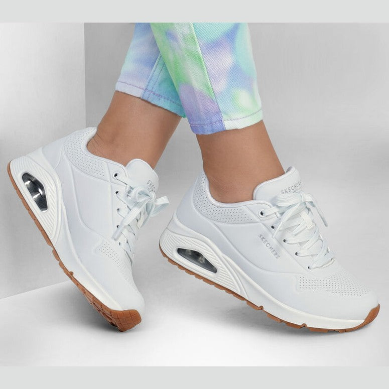 Skechers Uno Stand On Air 73690 WHITE 73690WHT