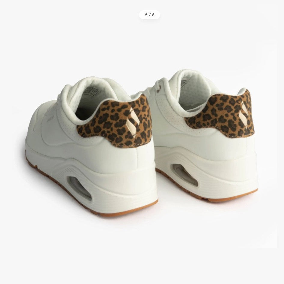 Skechers Uno Trainer 177093WHLD WHITE