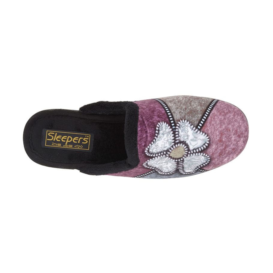 Sleepers Ls360 MULTI Mule Wedge Slipper