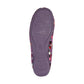 Sleepers Samira PURPLE Memory Foam Ballerina Slipper LS749P