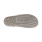Sleepers Trina Grey Flower design Fur Trim Slipper LS185F