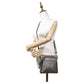 Superbia 9151 SILVER BRONZE Multi Zip Pocket Small Crossbody Shoulder Bag