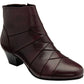 Lotus Ankle Boot Tara PURPLE leather with Zip  ULB169