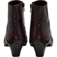 Lotus Ankle Boot Tara PURPLE leather with Zip  ULB169