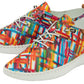 Lotus Casual leather Shoe ULS484 Tassia in TROPICAL Print 