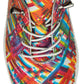 Lotus Casual leather Shoe ULS484 Tassia in TROPICAL Print 