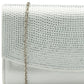 Lotus Occasion Wear Matching Bag Trance SILVER ULG074