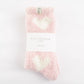 Miss Sparrow Luxury Fluffy Hearts PINK Socks TSW010