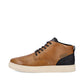 Rieker R'evolution Men's Ankle boot with lace and zip in BROWN Leather U0762-24