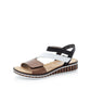 Rieker Wedge Sandal V3670-64 BROWN