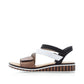 Rieker Wedge Sandal V3670-64 BROWN