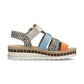 Rieker Wedge Sandal V7904-90 MULTI