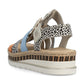 Rieker Wedge Sandal V7904-90 MULTI